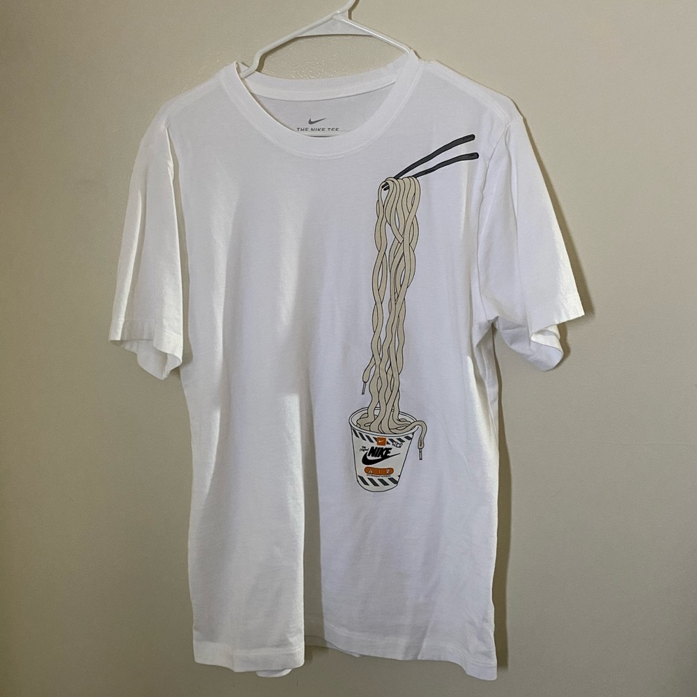Nike shoe lace noodles shirt